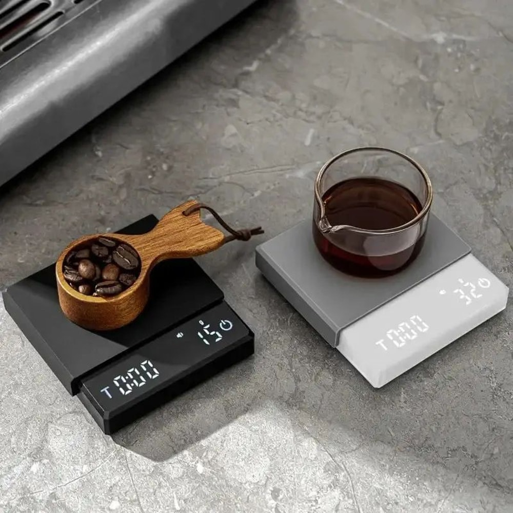 Precision Mini Coffee Scale With Timer Waterproof Digital Gram Scale For Espresso PourOver 0