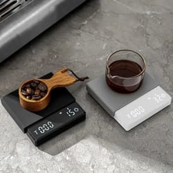 precision mini coffee scale with timer – waterproof digital gram scale for espresso & pour-over