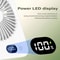 USBC 5Speed Desktop Mini Fan With LED Display Quiet Portable Air Circulator For Office Home Trave 2