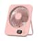 USBC 5Speed Desktop Mini Fan With LED Display Quiet Portable Air Circulator For Office Home Trave 5