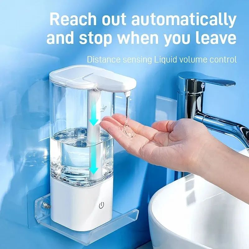 Smart Touchless Liquid Dispenser For Soap Sanitizer Shampoo 2