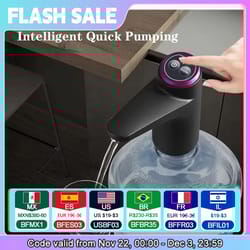 portable wireless electric water dispenser pump for 5-gallon bottles
