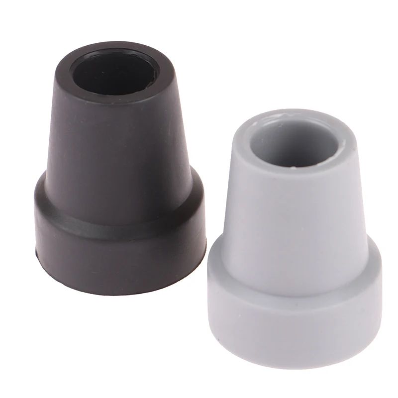 SecureStep 19mm AntiSlip Rubber Crutch Tip Replacement For Canes Walking Sticks 1