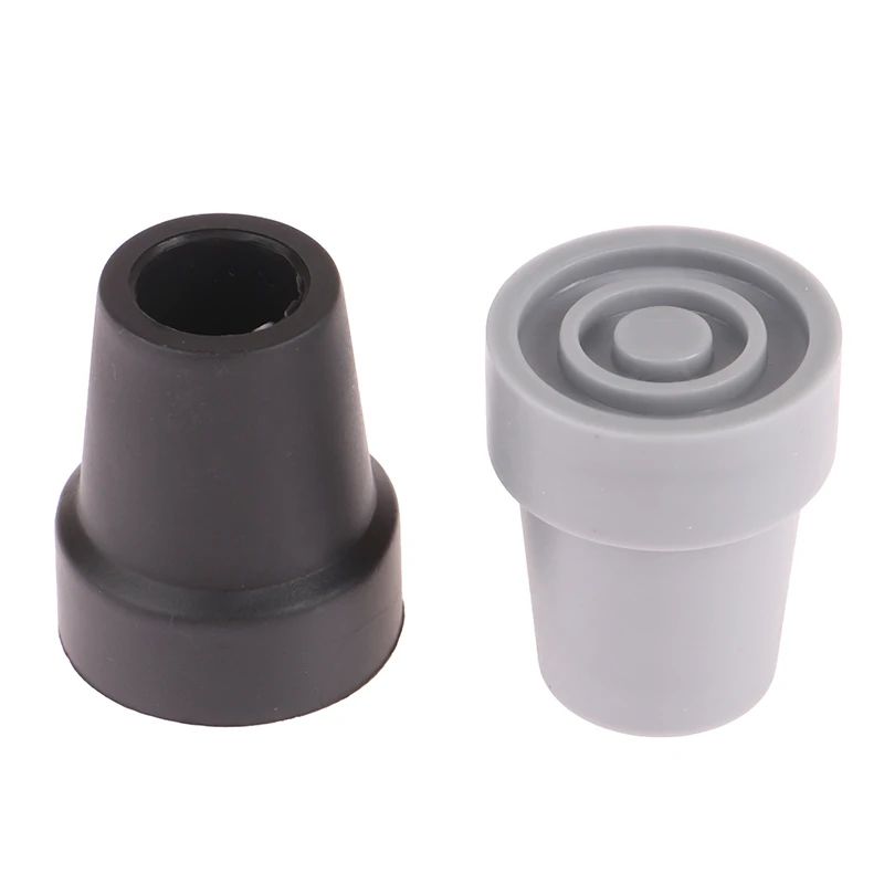 SecureStep 19mm AntiSlip Rubber Crutch Tip Replacement For Canes Walking Sticks 4