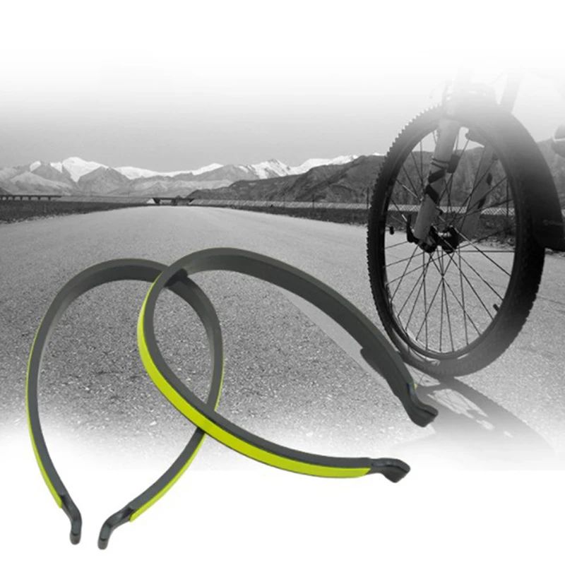 HighVisibility Reflective Cycling Trouser Clips Secure Safe Bike Pants Straps 2Pack 0