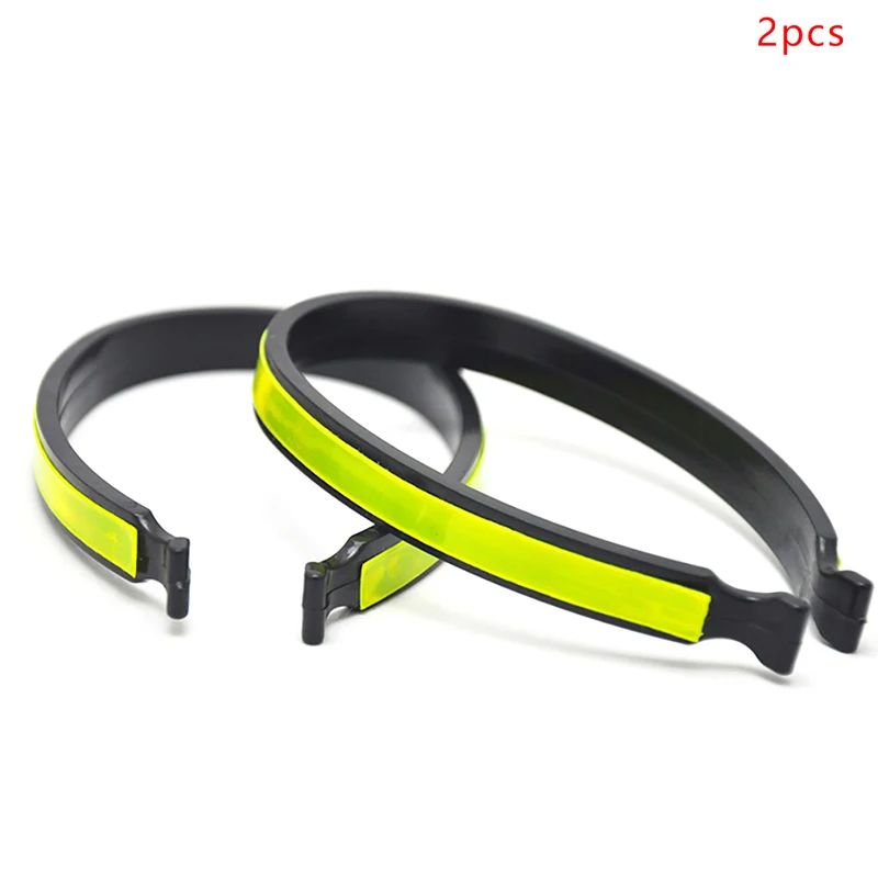 HighVisibility Reflective Cycling Trouser Clips Secure Safe Bike Pants Straps 2Pack 3