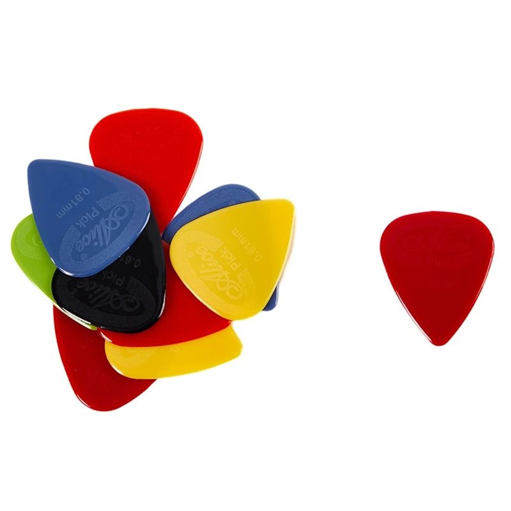 Alice NonSlip Nylon Guitar Picks 10Piece GripEnhanced Pick Set For Smooth Controlled Playing 7