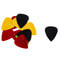 Alice NonSlip Nylon Guitar Picks 10Piece GripEnhanced Pick Set For Smooth Controlled Playing 4