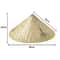 Handmade Bamboo Rattan Fisherman Hat Retro Straw Bucket Sunshade With Asian Conical Design 1