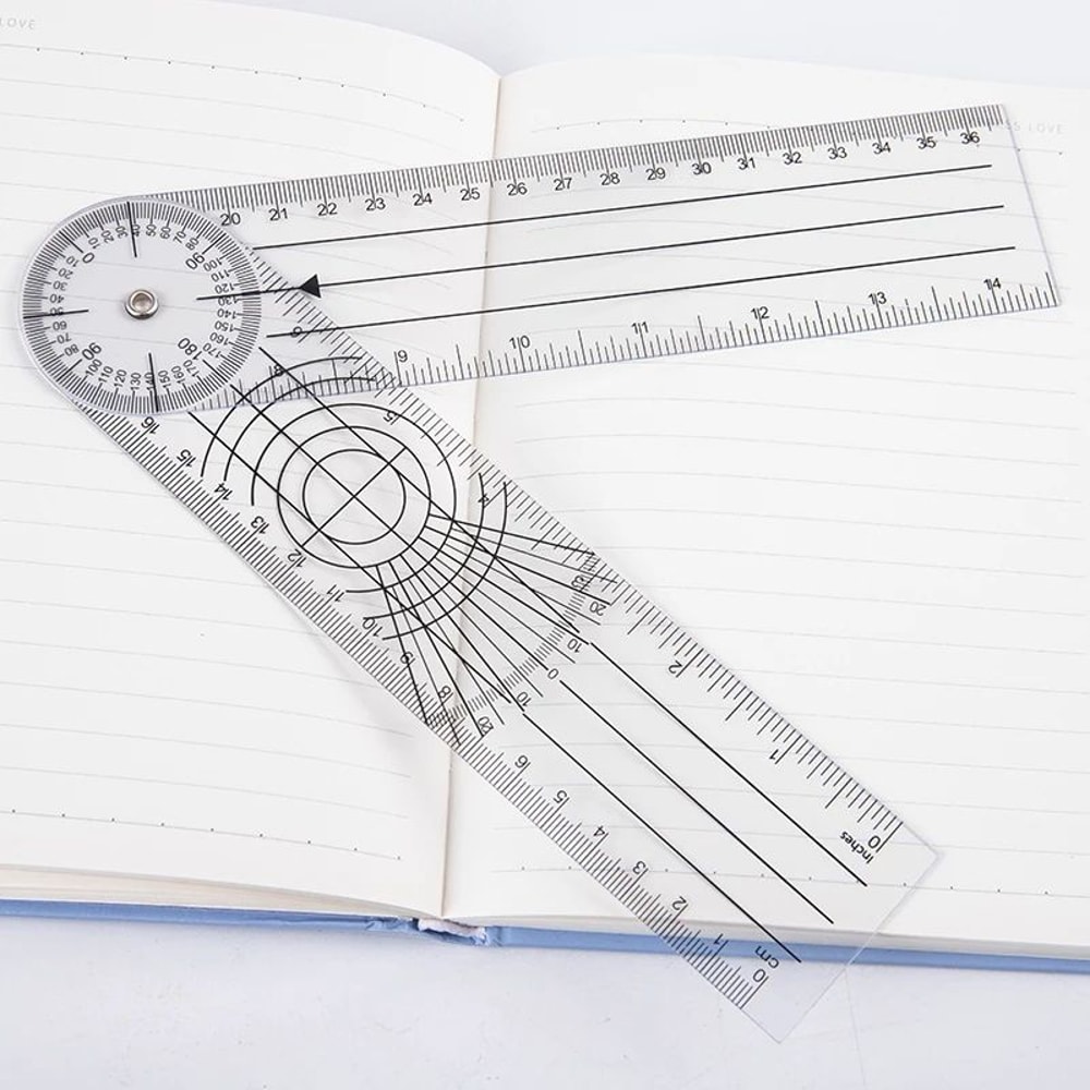360 Medical Goniometer Angle Ruler For Spine Joint Posture Measurement 0