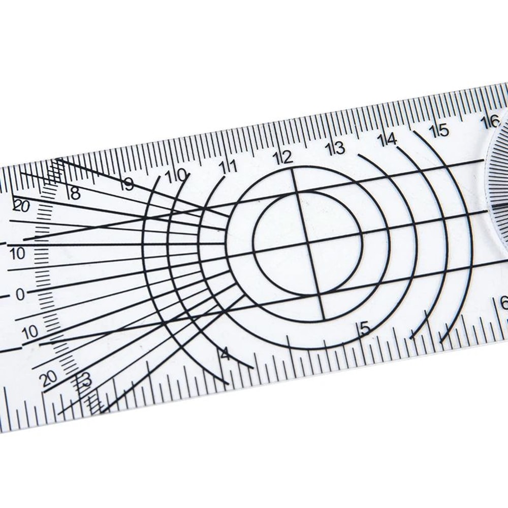 360 Medical Goniometer Angle Ruler For Spine Joint Posture Measurement 4