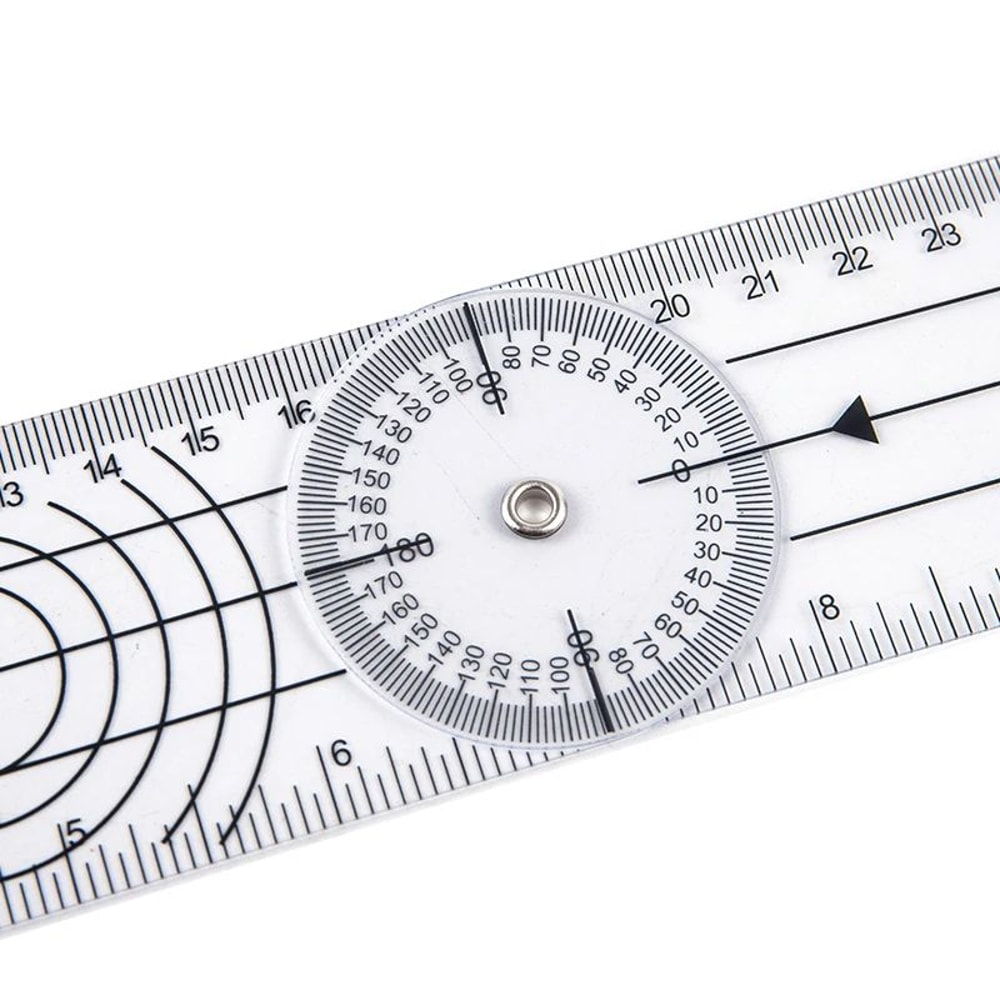 360 Medical Goniometer Angle Ruler For Spine Joint Posture Measurement 5