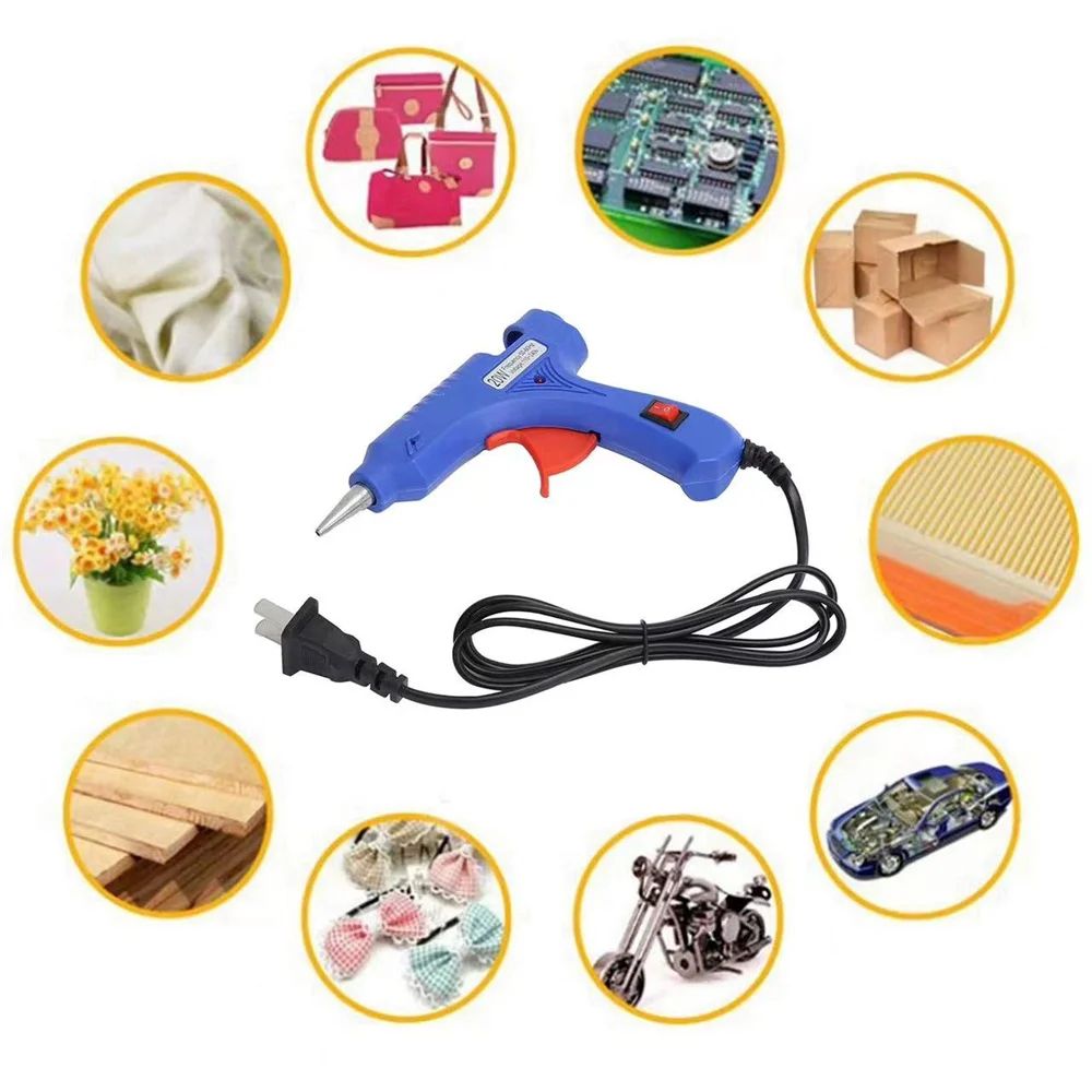 20W Mini Hot Melt Glue Gun For DIY Crafts Quick Repairs 2