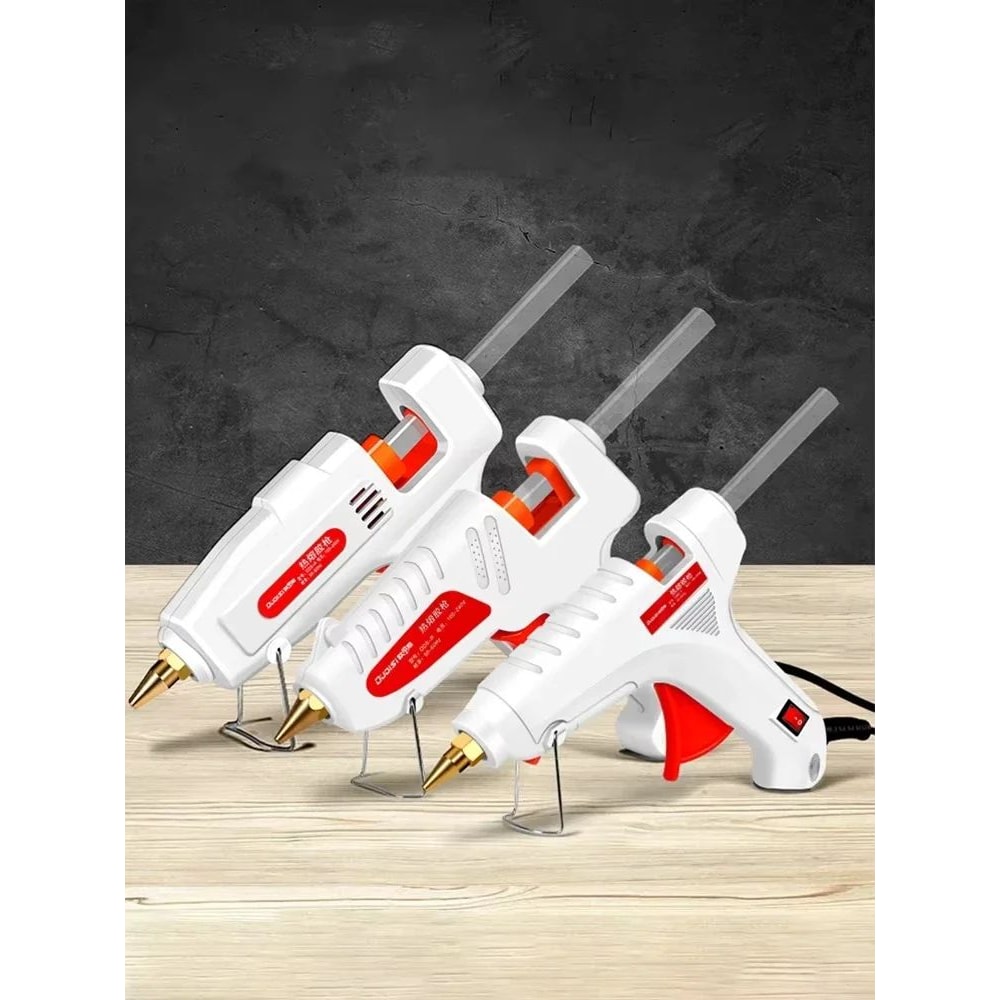 100W HeavyDuty Hot Melt Glue Gun For DIY Crafts Fast Repairs 4