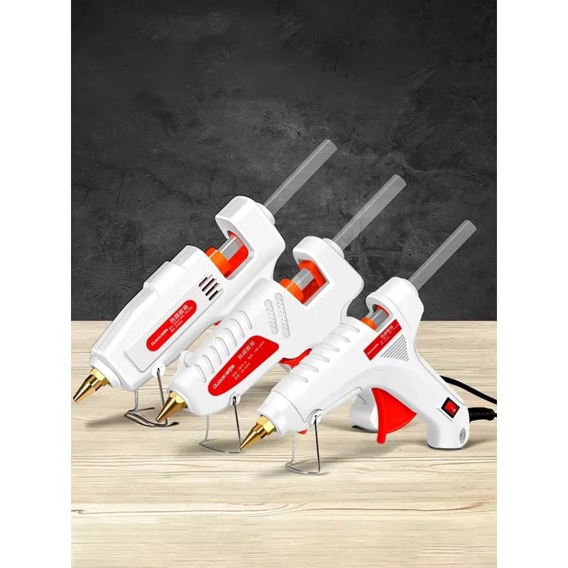 100W HeavyDuty Hot Melt Glue Gun For DIY Crafts Fast Repairs 4