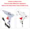 100W HeavyDuty Hot Melt Glue Gun For DIY Crafts Fast Repairs 5