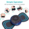 Portable Electric EMS Neck Cervical Massager Patch Mini Muscle Pain Relief Fatigue Stimulator 1