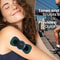 Portable Electric EMS Neck Cervical Massager Patch Mini Muscle Pain Relief Fatigue Stimulator 2