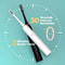 Premium Universal Rechargeable SixSpeed Automatic Electric Toothbrush Gentle Soft Bristle Care For 0