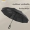 WindShield Pro 20Rib Fully Automatic Extra Large Folding Umbrella For Rain Sun 5