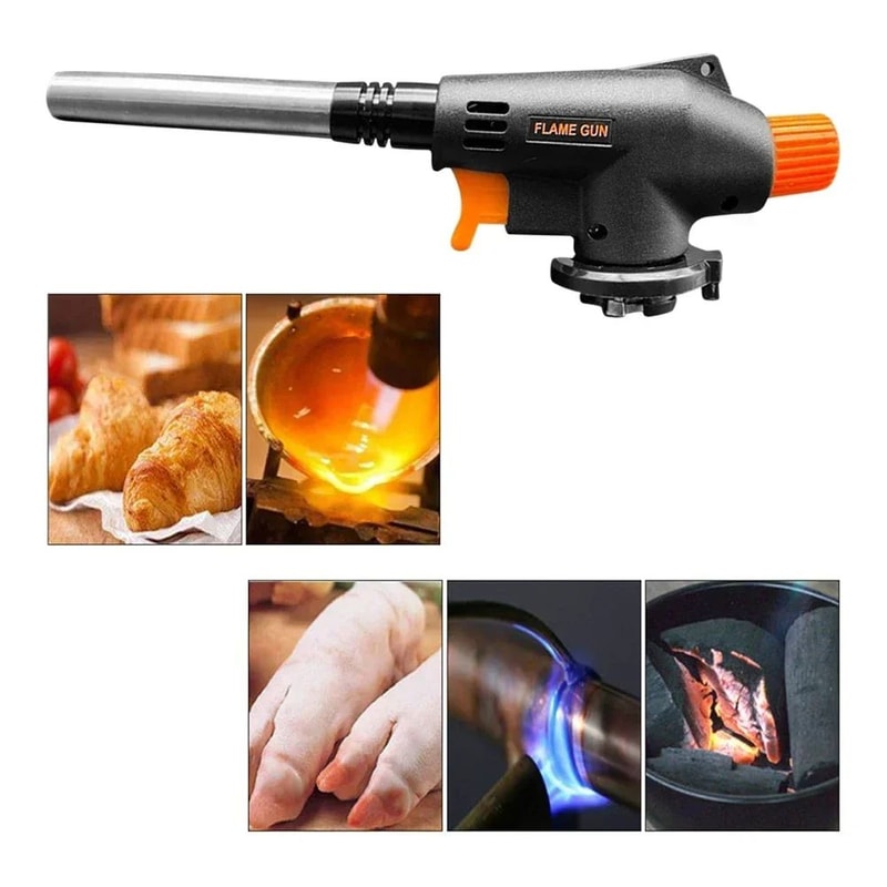 Ultimate Outdoor Gas Torch Lighter Precision Flame Blowtorch For Camping BBQ Welding 2