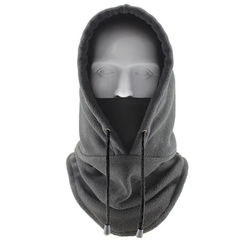 Winter Thermal Neck Warmer Fleece Balaclava Windproof Ski Cycling Face Mask 6