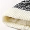 Korean Letter Knit Beanie Thick Winter Wool Cap For A Flattering Fit 1