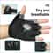 ProGrip Breathable Fingerless Gym Gloves For Weight Lifting Cycling Training 2
