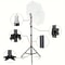 Portable Aluminum Photography Light Stand With 14 Mount 5