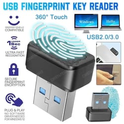 usb fingerprint scanner for windows hello secure login key