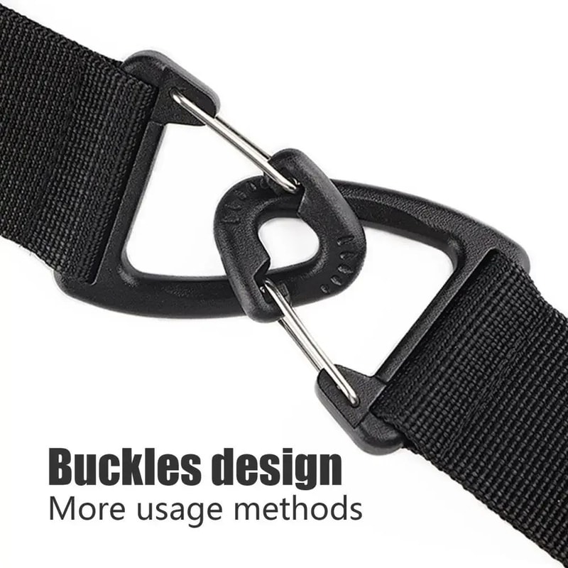 HeavyDuty Nylon Cord Organizer Holder With Triangle Buckle Reusable Wire Management Straps For Cab 1
