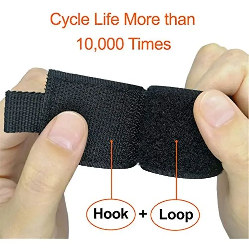 HeavyDuty Nylon Cord Organizer Holder With Triangle Buckle Reusable Wire Management Straps For Cab 2