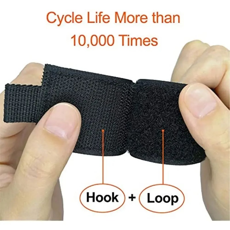 HeavyDuty Nylon Cord Organizer Holder With Triangle Buckle Reusable Wire Management Straps For Cab 2