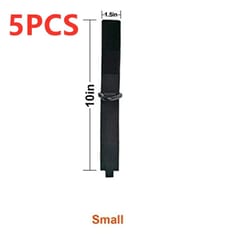 heavy-duty nylon cord organizer holder with triangle buckle – reusable wire management straps for cables & hoses