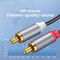 35mm To RCA Audio Cable Adapter For TV Speakers Amplifiers Aux Jack To Dual RCA Male Splitter 1