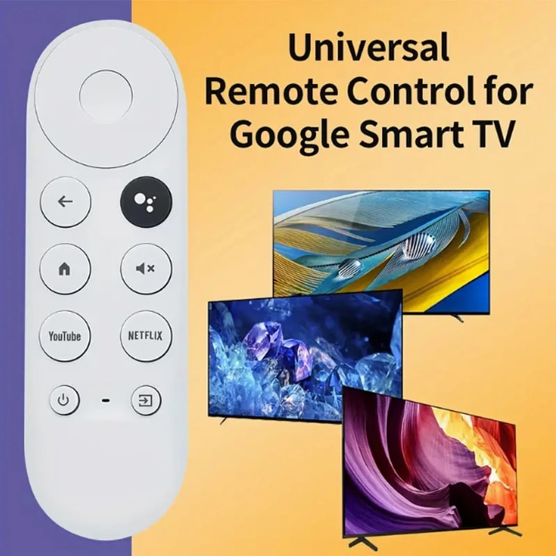 Google TV Snow Voice Remote Replacement For Streaming Devices 1