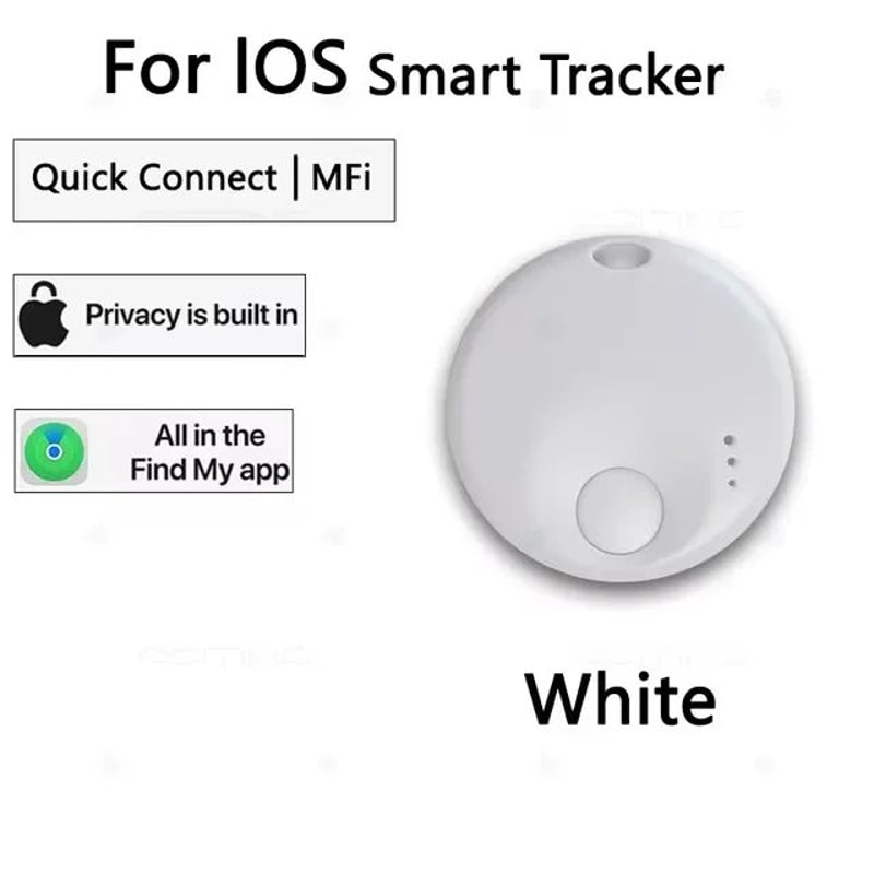 Mini Smart Bluetooth Tracker For Apple Find My IOS Key Luggage Backpack Locator 7