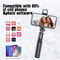 SmartGlow Wireless Bluetooth Selfie Stick Tripod With LED Light Remote 5