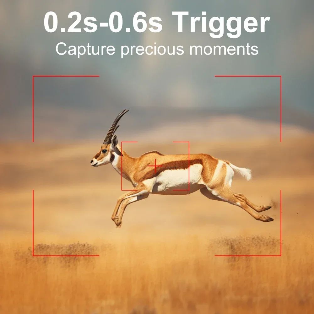 Compact NoGlow HD Trail Camera For Wildlife Property Monitoring 2