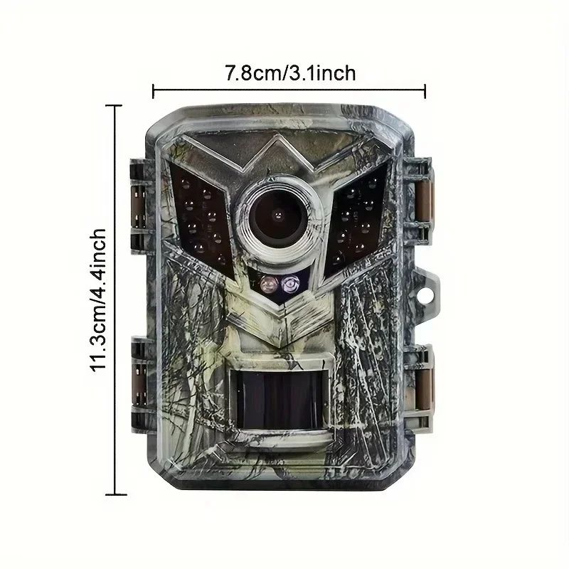 Compact NoGlow HD Trail Camera For Wildlife Property Monitoring 1