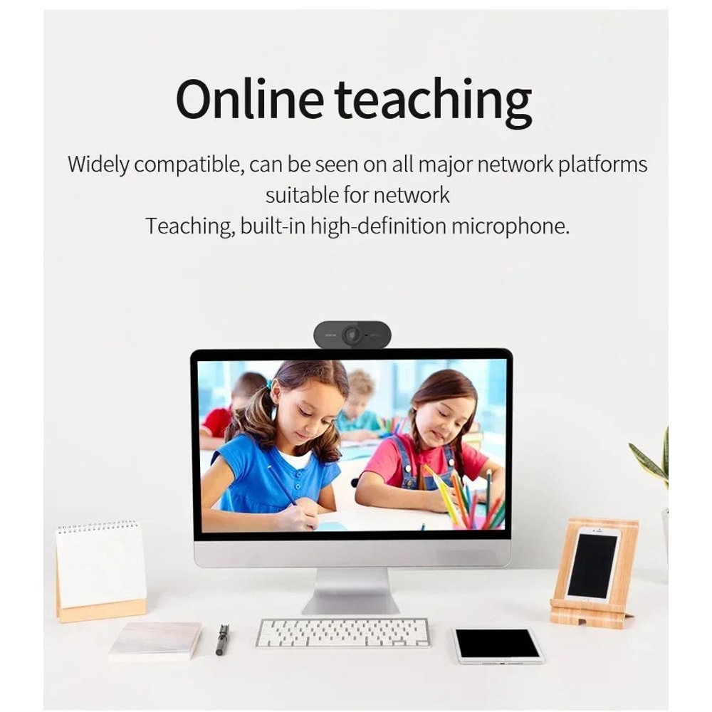 1080P HD Mini USB Webcam With Microphone For Clear Video Calls 6