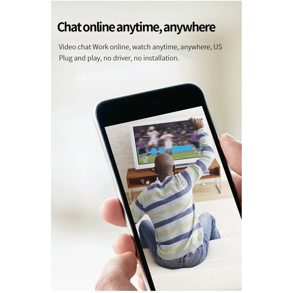 1080P HD Mini USB Webcam With Microphone For Clear Video Calls 8