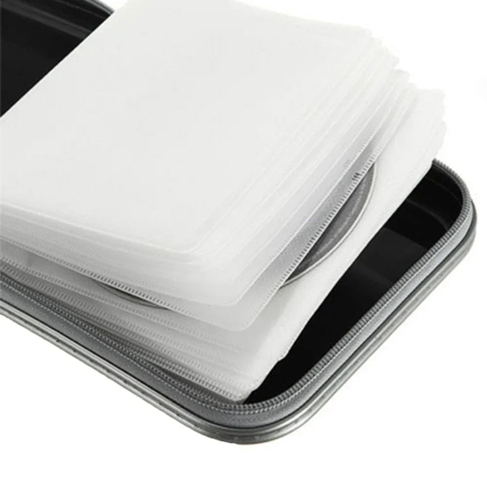 Portable EVA CD DVD Storage Case 40 Capacity Zipper Organizer For Home Office Car 4