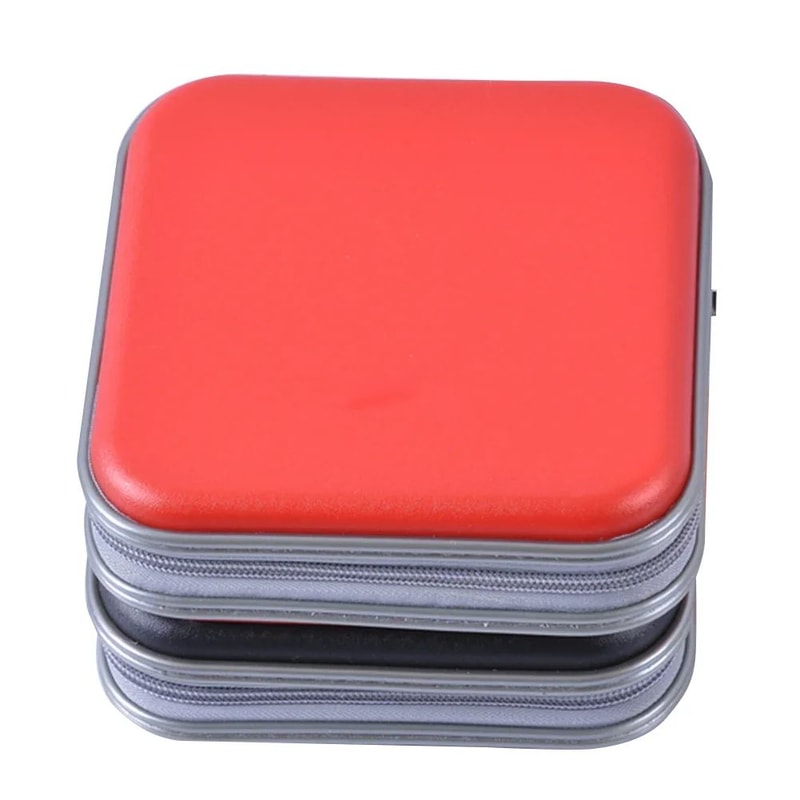 Portable EVA CD DVD Storage Case 40 Capacity Zipper Organizer For Home Office Car 6