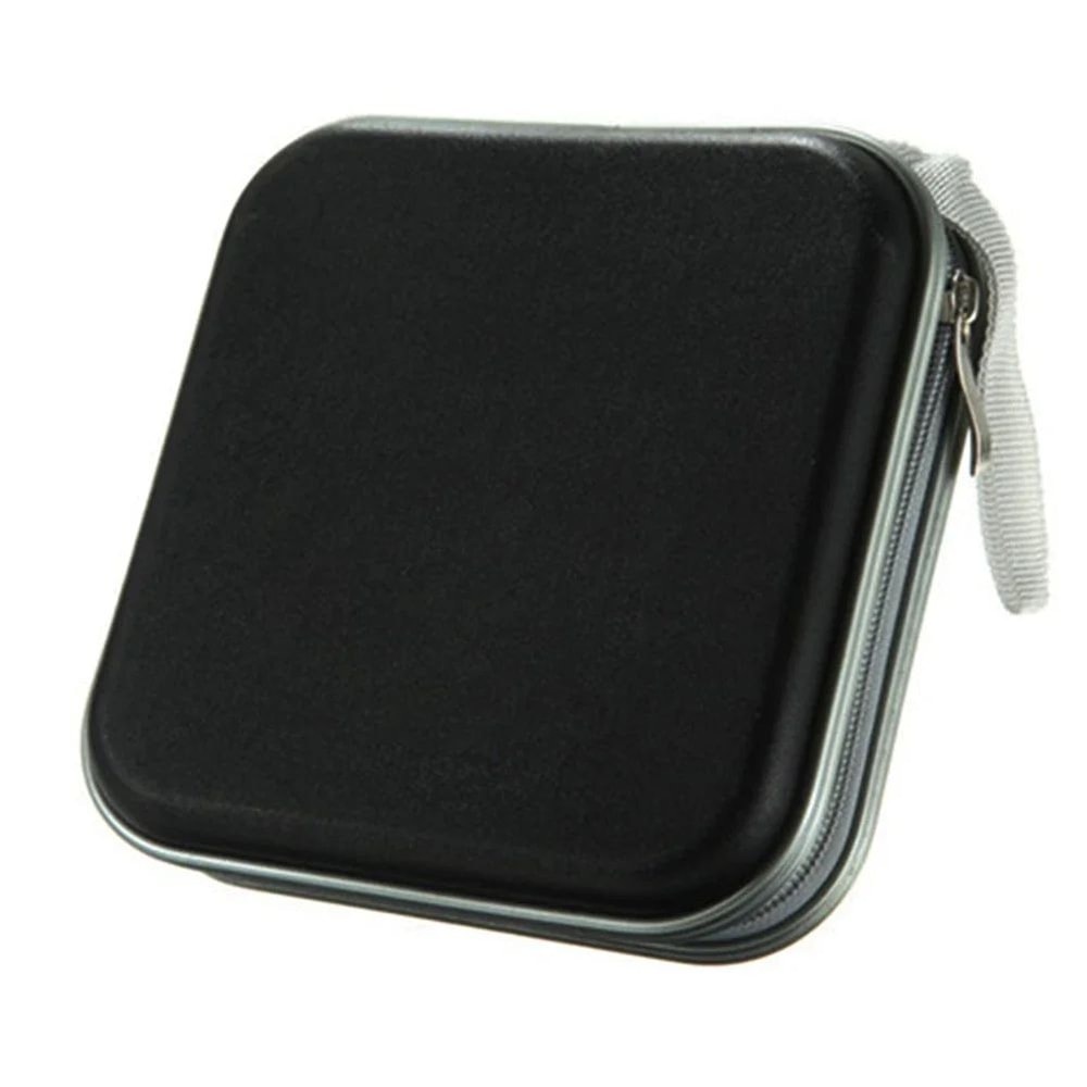 Portable EVA CD DVD Storage Case 40 Capacity Zipper Organizer For Home Office Car 9