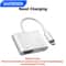 2in1 Fast Charging Lightning To HDMI OTG Adapter With Card Reader 1080P 0