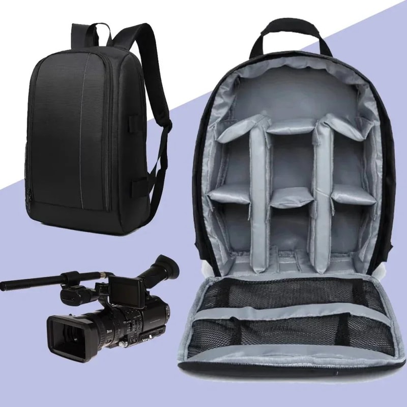 Waterproof MultiFunctional Camera Backpack For DSLR Mirrorless Photography 1