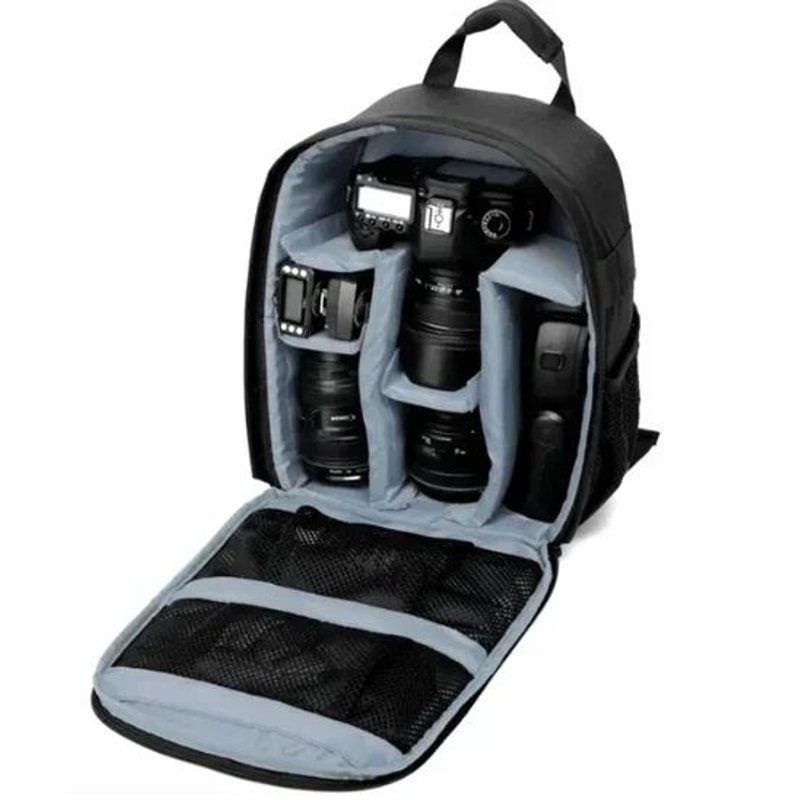 Waterproof MultiFunctional Camera Backpack For DSLR Mirrorless Photography 10