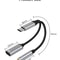 WANGYOU 2in1 USBC Headphone Fast Charging Adapter With PD 30 1