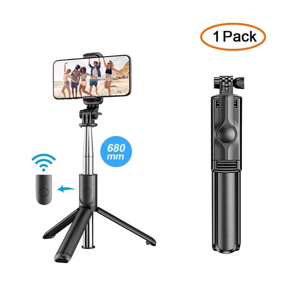 FlexPro Bluetooth Selfie Stick Tripod With Wireless Remote Extendable Phone Stand For Photos Video 9